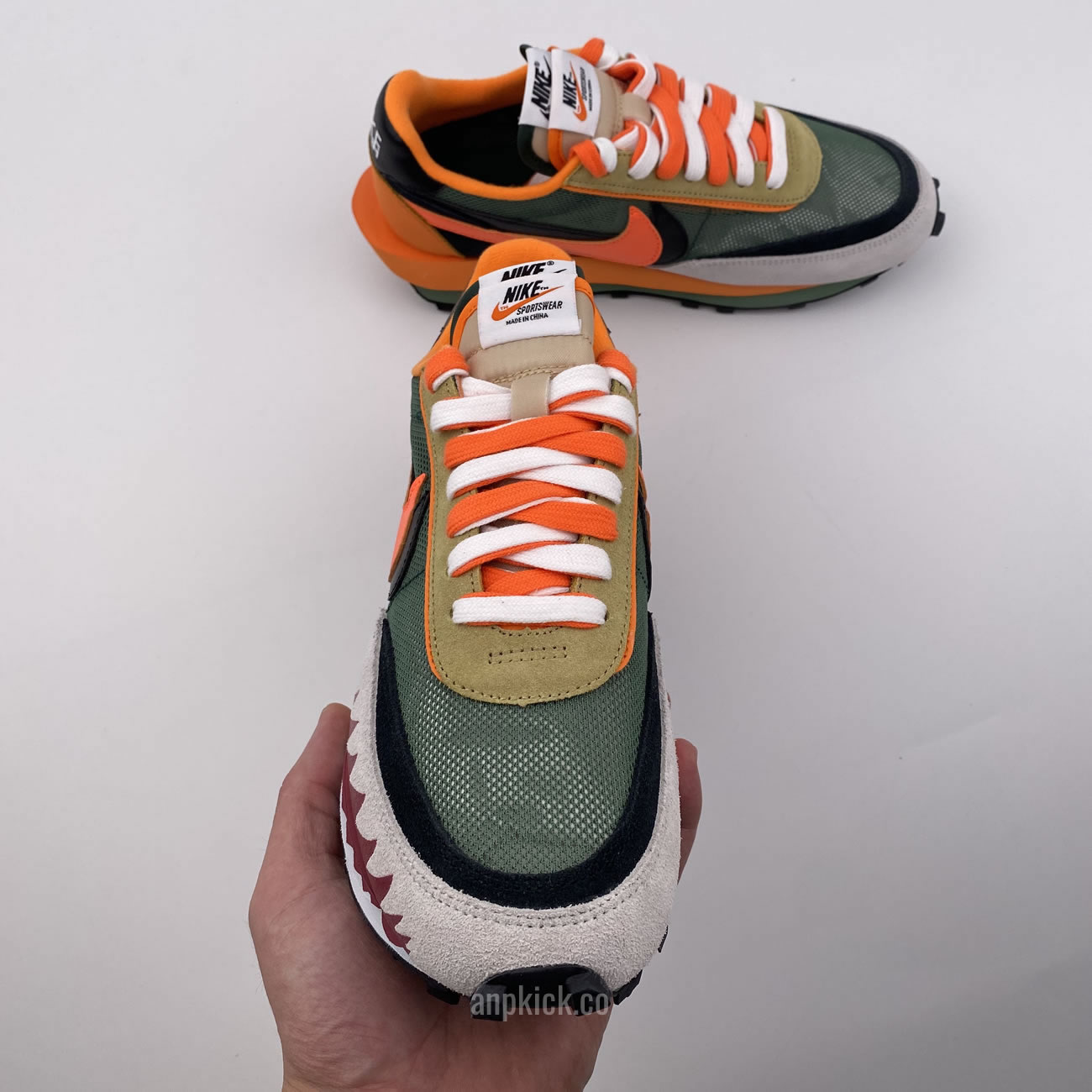 Bape Shark Mouth Sacai Nike Ldv Waffle Custom Shoes Bv0073 007 (8) - newkick.app